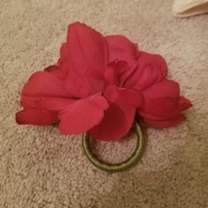 Table Napkins 8 flower ring holders